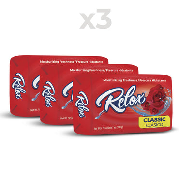 Relox jabón clásico 3 pcs